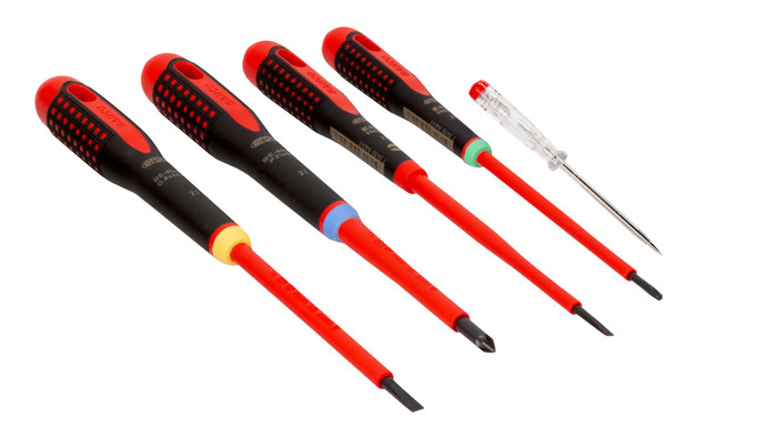 Bahco Ergo VDE skrutrekkersett 5 deler